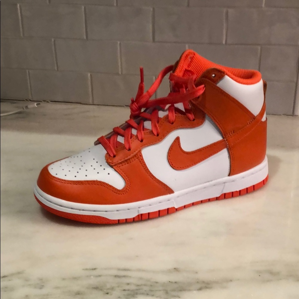 Nike women’s high Dunks - orange blaze